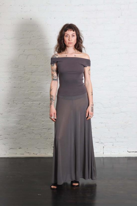  세인트아그니 스커트 세인트 아그니 플루이드 저지 - ST.AGNI