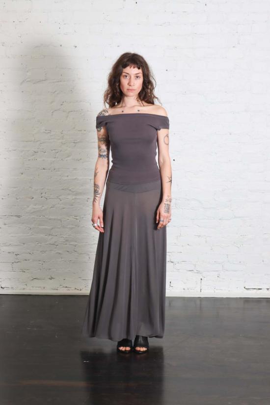  세인트아그니 스커트 세인트 아그니 플루이드 저지 - ST.AGNI