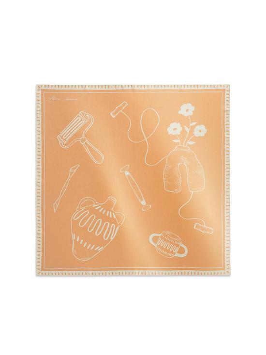  퓨처 클래식스 머플러/스카프 미래의 명작 프린트 스카프 - FUTURE CLASSICS