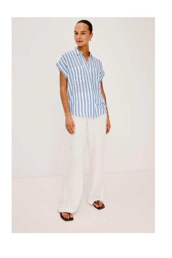  레일즈 블라우스 레일스 시토 탑 인 아틀란티스 스트라이프 - RAILS