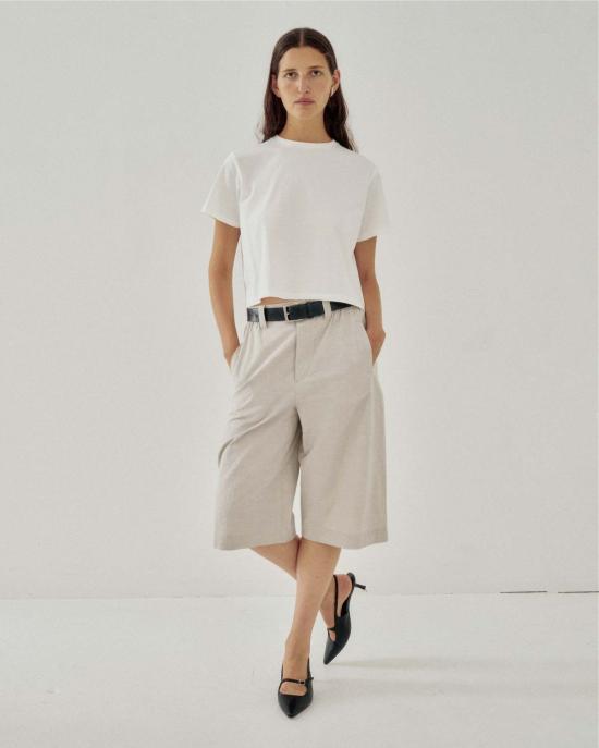  사야카 다비스 뉴욕 반팔 티셔츠 사야카 데이비스 뉴욕 컴팩트 티셔츠 - SAYAKA DAVIS NEW YORK