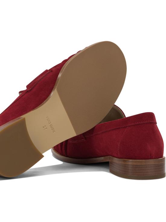26SS 스트레티지아 로퍼 A6101VELOUR ROSSO Red - STRATEGIA