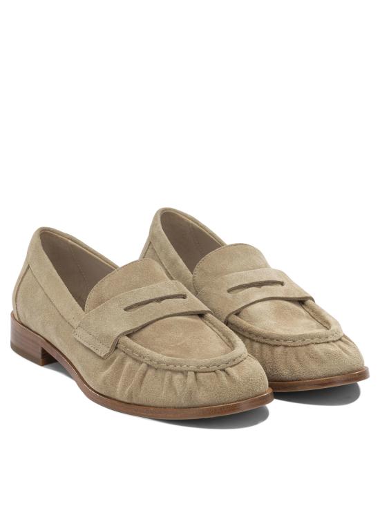 26SS 스트레티지아 로퍼 A6101VELOUR AVENA Beige - STRATEGIA