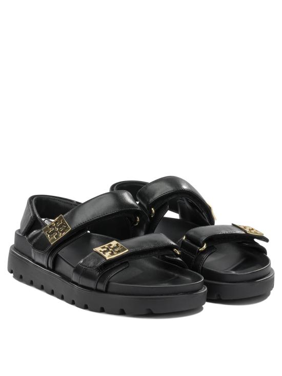 26SS 토리버치 멜로우 스포츠 샌들 179591043 Black - TORY BURCH