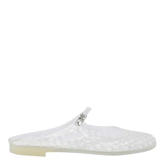  토리버치 힐/펌프스 멜로우 젤리 메리 제인 샌들 투명/은색