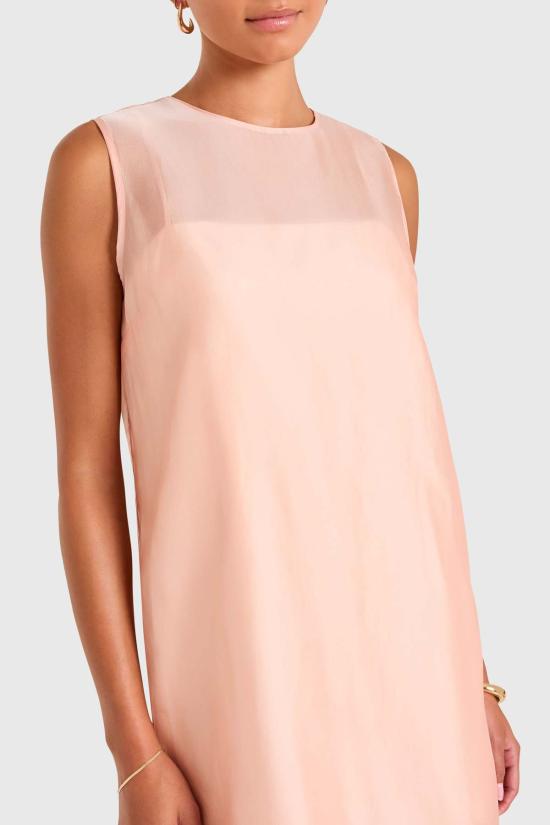  아만다 업리차드 숏 원피스 Amanda Uprichard 아니나 드레스 리치 - AMANDA UPRICHARD