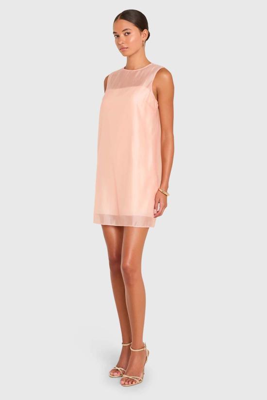  아만다 업리차드 숏 원피스 Amanda Uprichard 아니나 드레스 리치 - AMANDA UPRICHARD