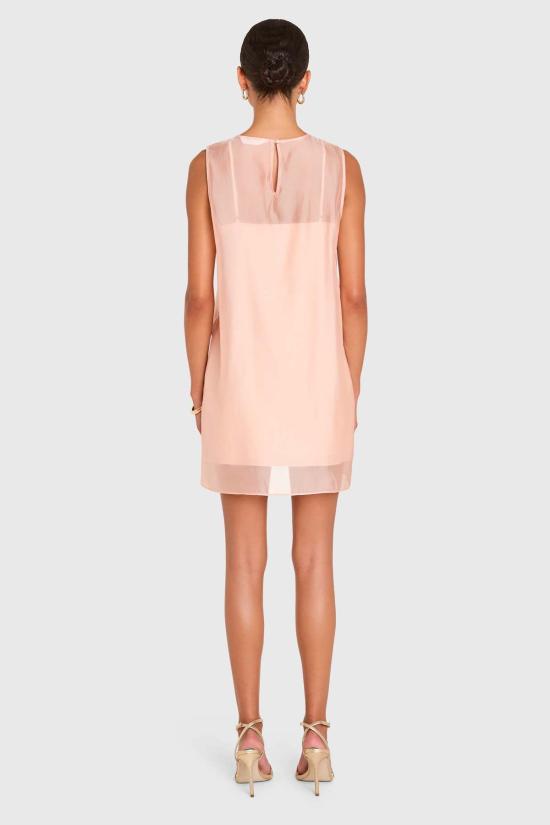  아만다 업리차드 숏 원피스 Amanda Uprichard 아니나 드레스 리치 - AMANDA UPRICHARD