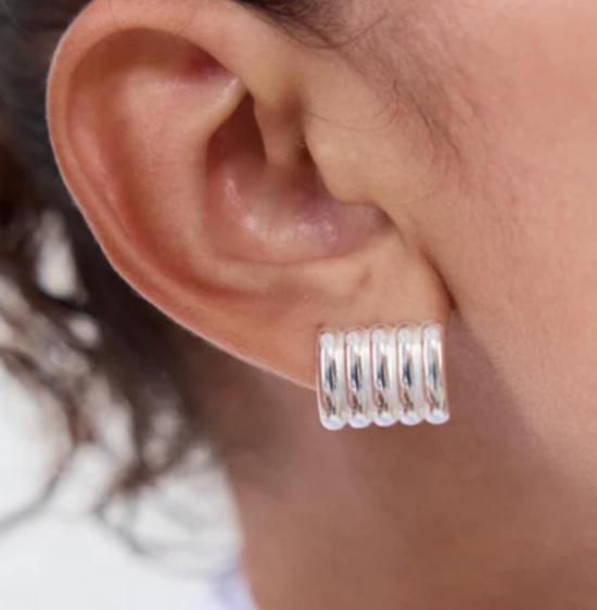  헤븐 메이헴 이어링 클레미 실버 귀걸이 - HEAVEN MAYHEM