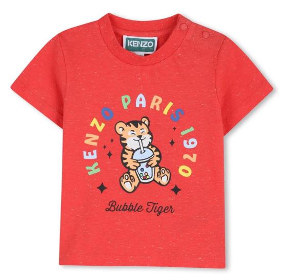 26SS [키즈] 겐조 티셔츠 K61715 976 Red