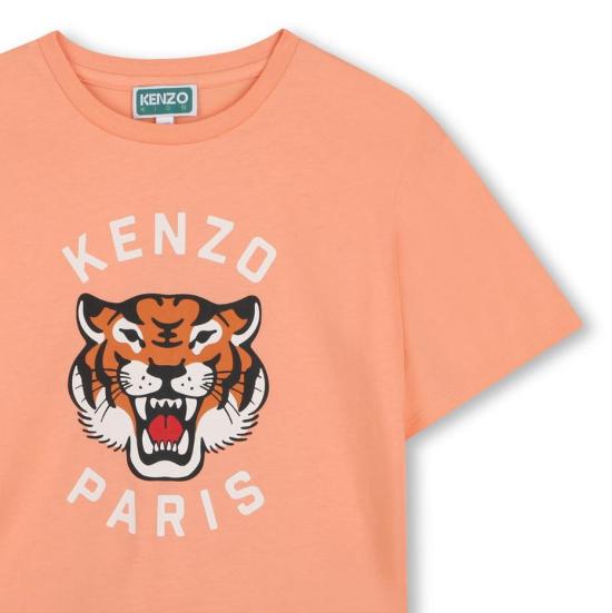 26SS [키즈] 겐조 티셔츠 K61804 43C Apricot - KENZO