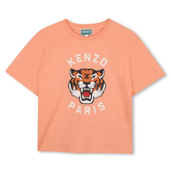 26SS [키즈] 겐조 티셔츠 K61804 43C Apricot