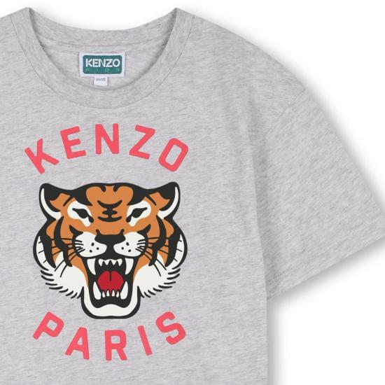 26SS [키즈] 겐조 원피스 K61792 A16 Grey - KENZO