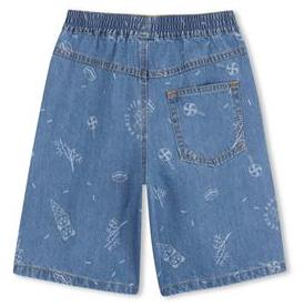 26SS [키즈] 겐조 쇼츠/버뮤다 K61646 Z45 Blue - KENZO