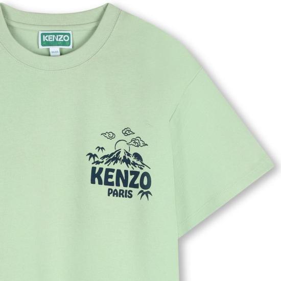 26SS [키즈] 겐조 티셔츠 K61670 61B Green - KENZO