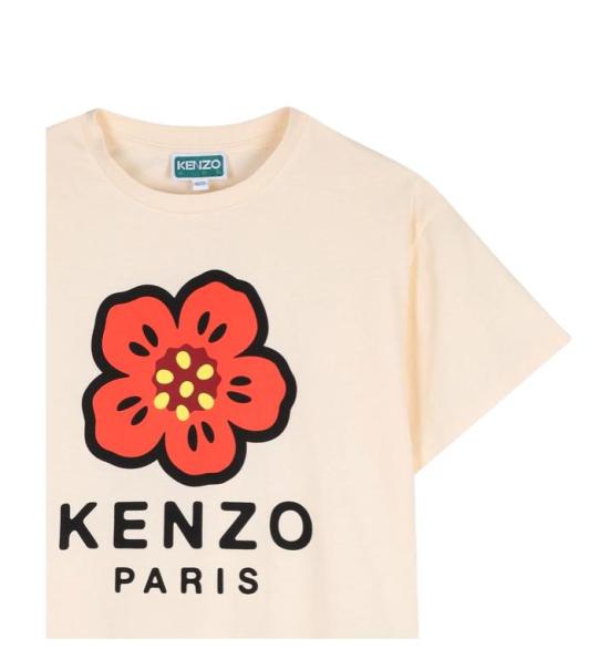 26SS [키즈] 겐조 티셔츠 K61698 208 Beige - KENZO