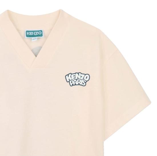 26SS [키즈] 겐조 티셔츠 K61678 208 Beige - KENZO