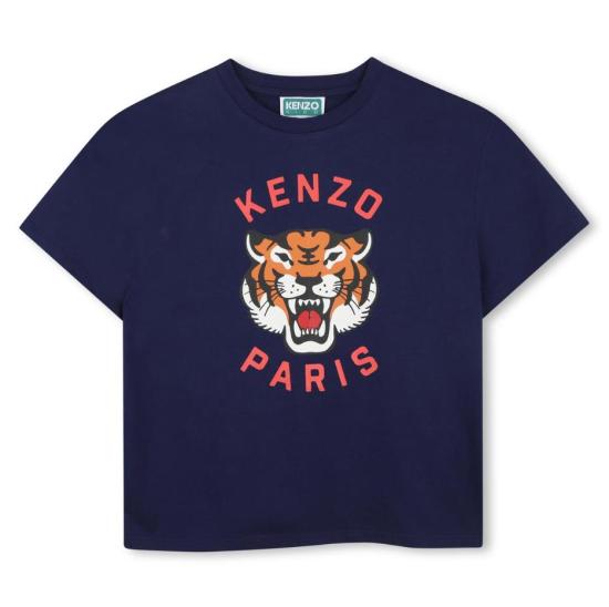 26SS [키즈] 겐조 티셔츠 K61676 84N Blue