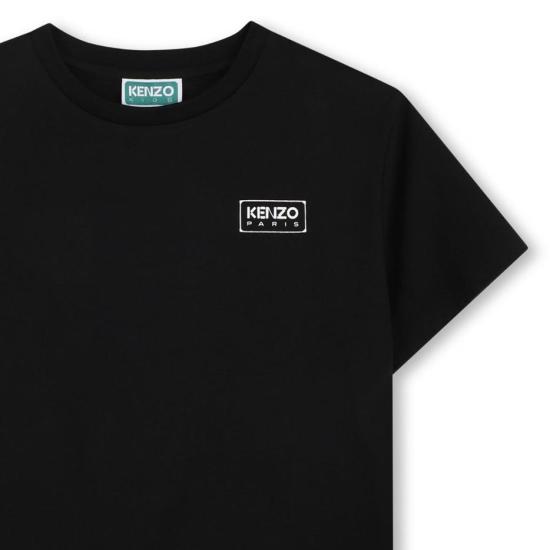 26SS [키즈] 겐조 티셔츠 K61681 09B Black - KENZO