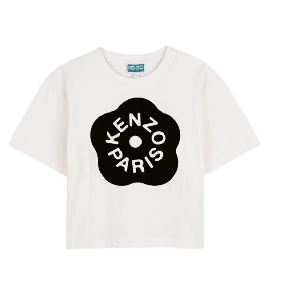 26SS [키즈] 겐조 티셔츠 K61806 117 Beige