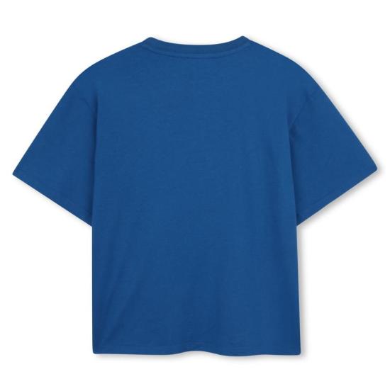 26SS [키즈] 겐조 티셔츠 K61766 871 Blue - KENZO