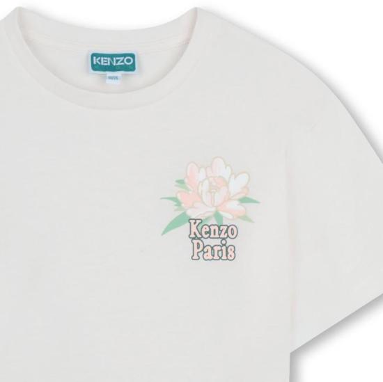 26SS [키즈] 겐조 티셔츠 K61760 117 Beige - KENZO