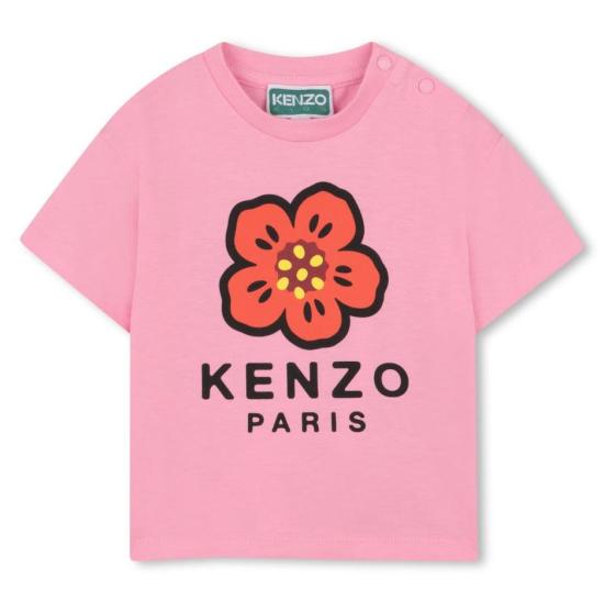 26SS [키즈] 겐조 티셔츠 K61818 47F Pink