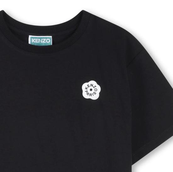 26SS [키즈] 겐조 티셔츠 K61621 09B Black - KENZO