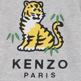 26SS [키즈] 겐조 티셔츠 K61722 A16 Grey - KENZO