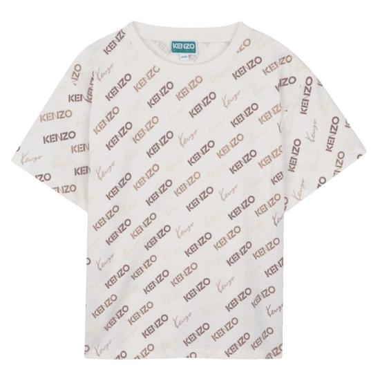 26SS [키즈] 겐조 티셔츠 K61686 117 Beige