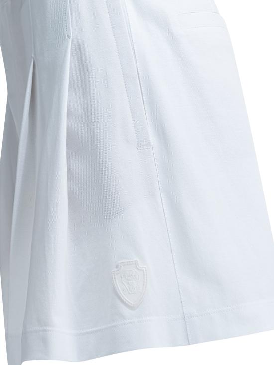 26SS 브루넬로 쿠치넬리 숏팬츠 ML944P9197C159 White - BRUNELLO CUCINELLI