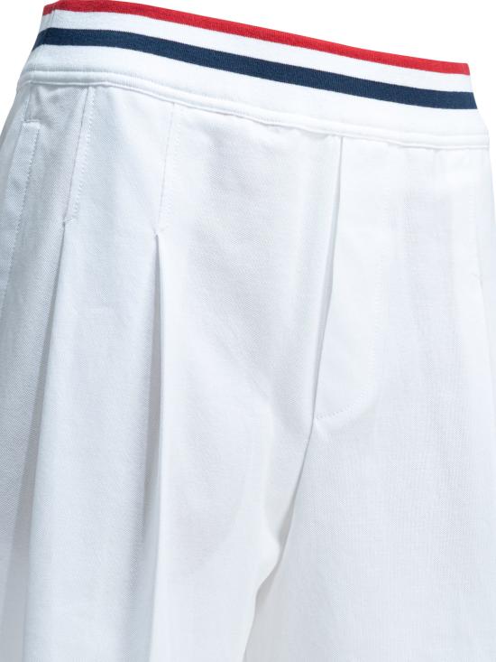 26SS 브루넬로 쿠치넬리 숏팬츠 ML944P9197C159 White - BRUNELLO CUCINELLI