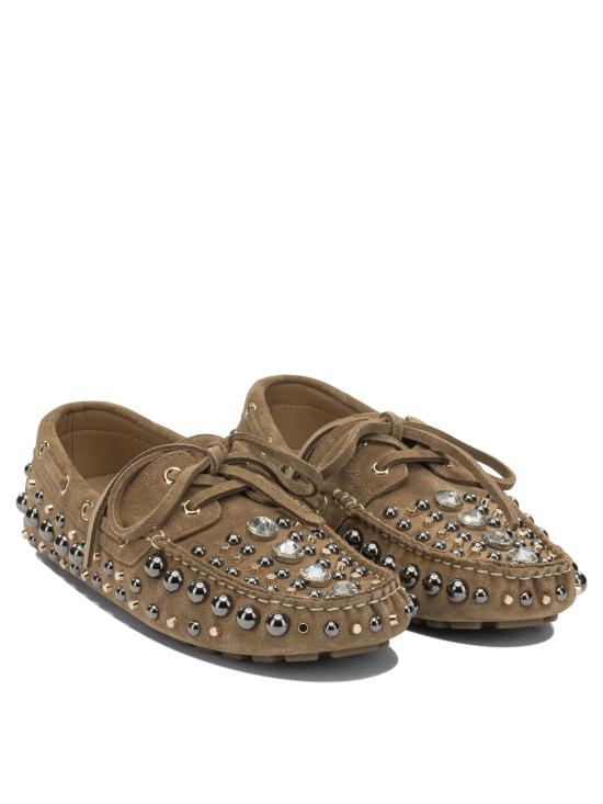 26SS 스트레티지아 로퍼 R50VELOUR CAMEL Beige - STRATEGIA