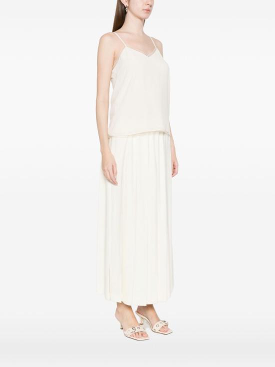 26SS 파비아나 필리피 민소매 티셔츠 TPD276F281 M1520145 Burro - FABIANA FILIPPI