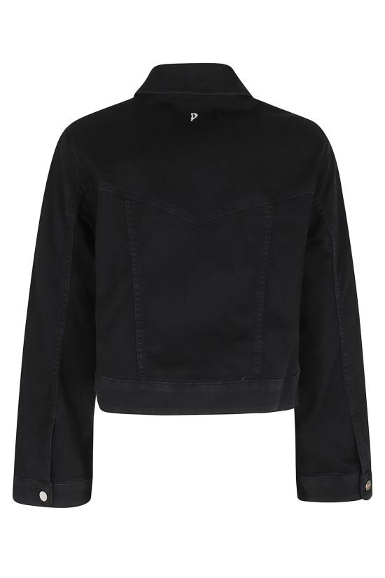  돈답 데님 자켓 Dondup Giubbino 레귤러 인 데님 재킷 Nero - DONDUP