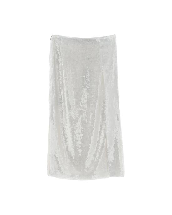  제니 롱 스커트 77AJE374 N0458 bianco BIANCO