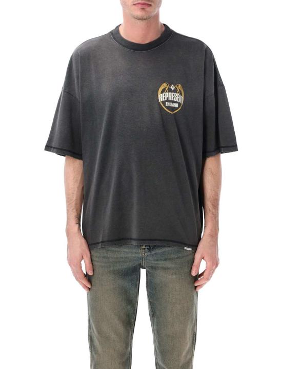  리프레젠트 탑 Represent Angel Border 티셔츠 (검정색)