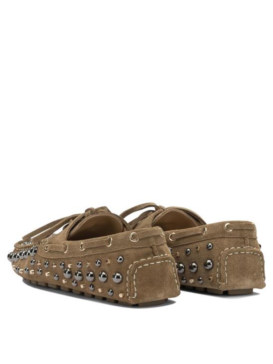 26SS 스트레티지아 뮬/슬리퍼 R50VELOURCAMEL - STRATEGIA