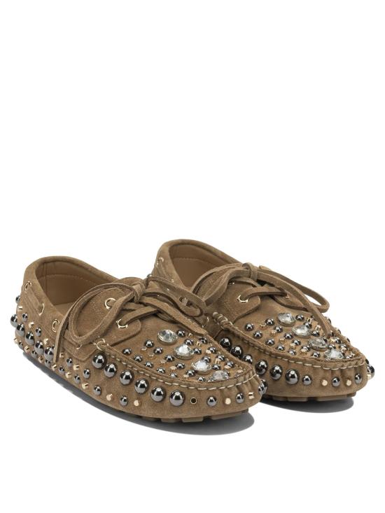 26SS 스트레티지아 뮬/슬리퍼 R50VELOURCAMEL - STRATEGIA