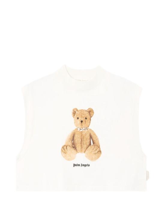 26SS 팜앤젤스 긴팔 티셔츠 PWAC022S26 JER0020360 Off white brown