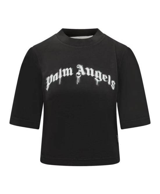 26SS 팜앤젤스 스웨터 PWAA079S26 JER0041003 Black off white