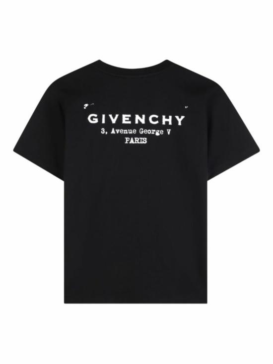 26SS [키즈] 지방시 티셔츠 H31075 09B Black - GIVENCHY
