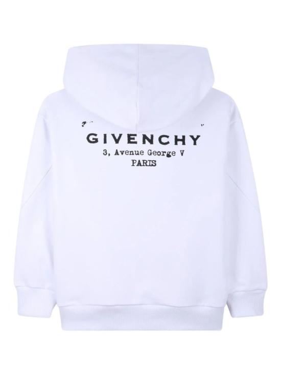 26SS [키즈] 지방시 가디건 H31076 10P White - GIVENCHY