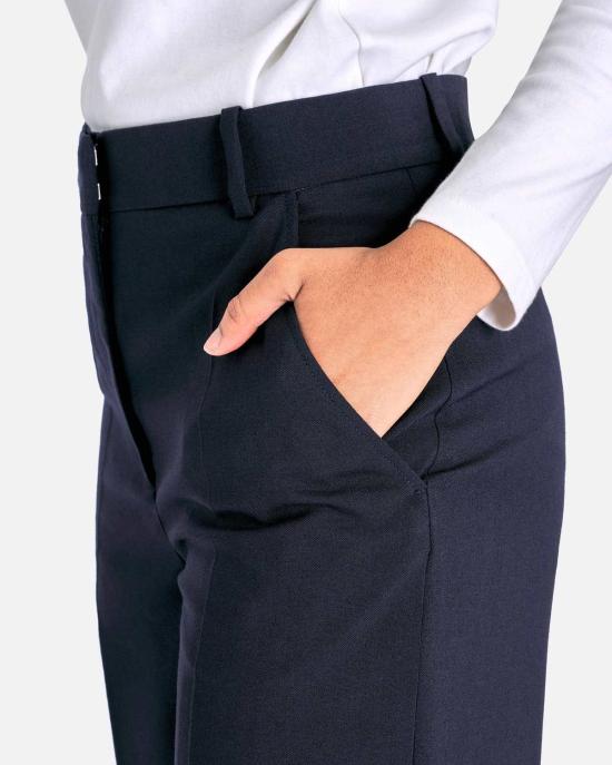  겐조 스트레이트 팬츠 테일러드 팬츠 미드나잇 블루 - KENZO