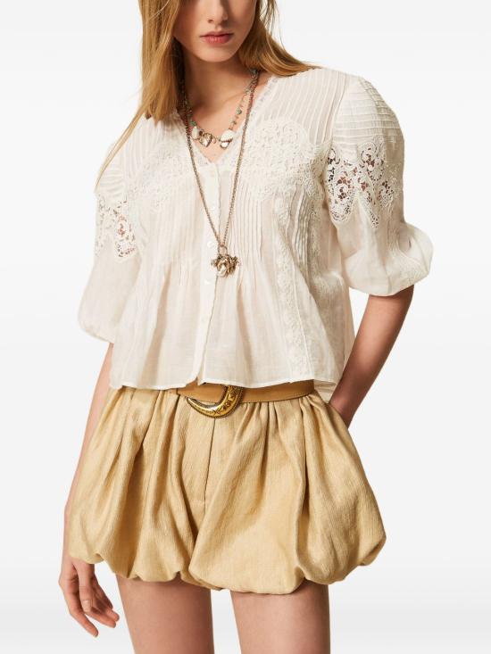 26SS 트윈셋 셔츠 261TT2340 00282 Neve - TWINSET