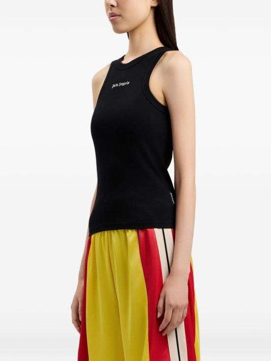 26SS 팜앤젤스 민소매 티셔츠 PWAC024S26 JER0011003 Black off white - PALM ANGELS