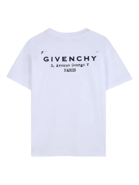 26SS [키즈] 지방시 티셔츠 H31075 10P White - GIVENCHY