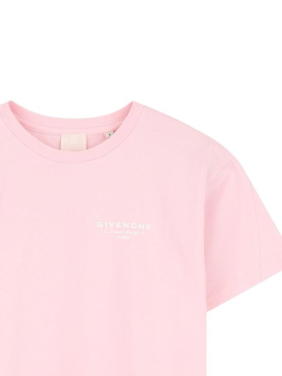 26SS [키즈] 지방시 티셔츠 H31075 44Z Pink - GIVENCHY