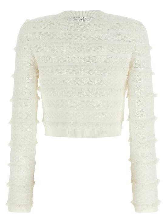 26SS 셀프 포트레이트 니트웨어 SS26063CWWHITE - SELF PORTRAIT