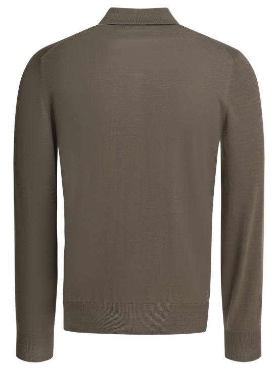 26SS 브루넬로 쿠치넬리 니트 폴로 셔츠 M29800135CLL90 - BRUNELLO CUCINELLI